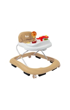 Babyhope 217 Lüks Oyuncaklı Yürüteç Kahve