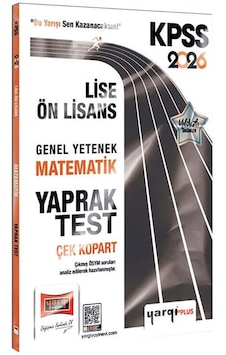 Yargı 2026 Kpss Lise Ön Lisans Genel Yetenek Matematik Çek Kopart Yaprak Test Yargı 2026 Kpss Lise Ön Lisans Genel Yetenek Matematik Çek Kopart Yaprak Test