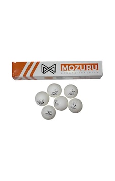 Avessa Mozuru Mzr006-wht Ittf Onaylı Beyaz Pinpon Topu 6lı Avessa Mozuru Mzr006-wht Ittf Onaylı Beyaz Pinpon Topu 6lı