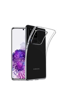 Galaxy S20 Ultra Kılıf Zore Süper Silikon Kapak Renksiz Galaxy S20 Ultra Kılıf Zore Süper Silikon Kapak Renksiz