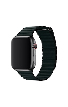 E2M Apple Uyumlu Watch 38-40MM KRD-06 DERI BUKME KOYU YEŞ E2M Apple Uyumlu Watch 38-40MM KRD-06 DERI BUKME KOYU YEŞ