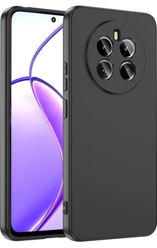 Realme 12 Plus Kılıf Zore Mara Lansman Kapak Siyah