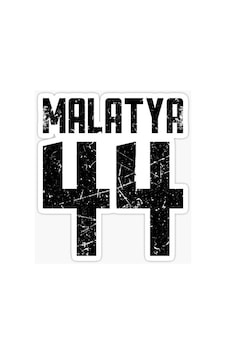 44 MALATYA Sticker Yapıştırma Oto Etiket 17cm 44 MALATYA Sticker Yapıştırma Oto Etiket 17cm