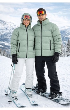 Pantoloncu Ali Unisex Şişme Kayak Montu Su Geçirmez Kışlık Yeşil Pantoloncu Ali Unisex Şişme Kayak Montu Su Geçirmez Kışlık Yeşil