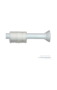 Banyo Duş Perde Borusu 90Cm-140Cm Beyaz Banyo Duş Perde Borusu 90Cm-140Cm Beyaz