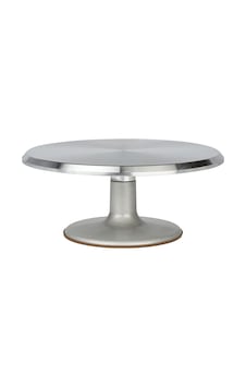 Metal Pasta Sıvama Standı Dönerli Gümüş Metal Pasta Sıvama Standı Dönerli Gümüş
