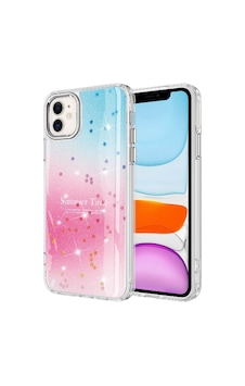 Apple Uyumlu iPhone 11 Kılıf Simli Desenli Parlak Zore Task Kapak Apple Uyumlu iPhone 11 Kılıf Simli Desenli Parlak Zore Task Kapak