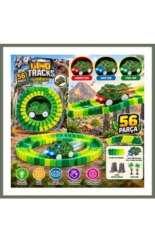 Bezos 8043 Dino Tracks Yol Set 56 Parça Dinazor Oyuncağı Bezos1 Bezos 8043 Dino Tracks Yol Set 56 Parça Dinazor Oyuncağı Bezos1