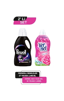 Vernel Max Taze Gül 1,44l + Perwoll Siyah 1,485 set-hnkdtj-5127-5985 1400 ML Vernel Max Taze Gül 1,44l + Perwoll Siyah 1,485 set-hnkdtj-5127-5985 1400 ML