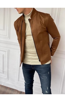 Modefendi Slim Fit Yüksek Kalite Yan Fermuar Nubuk Mont Kahverengi Modefendi Slim Fit Yüksek Kalite Yan Fermuar Nubuk Mont Kahverengi