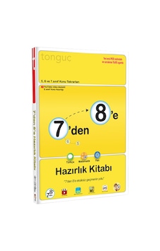 Tonguç Yayınları 7'den 8 'e Hazırlık Kitabı Tonguç Yayınları 7'den 8 'e Hazırlık Kitabı