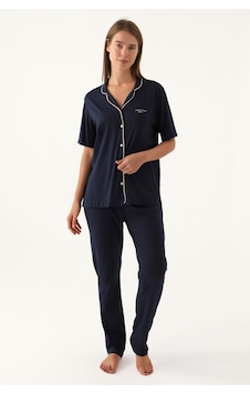 Pierre Cardin Kadın Lacivert Gömlek Pijama Pc7715-s-v2 Lacivert Pierre Cardin Kadın Lacivert Gömlek Pijama Pc7715-s-v2 Lacivert