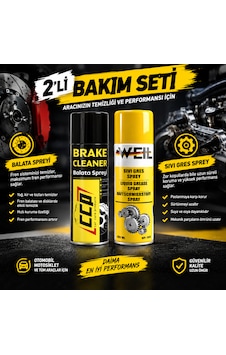 İkili Bakım Spreyi Seti İkili Bakım Spreyi Seti