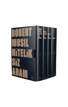 Niteliksiz Adam Seti - 4 Kitap Takım Kutulu - Robert Musil - Aylak Adam