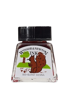 Winsor&Newton Çizim Mürekkebi 14 Ml. Brunt Sıenna 074 1005074 Winsor&Newton Çizim Mürekkebi 14 Ml. Brunt Sıenna 074 1005074