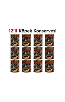 Klicker Biftekli Sebzeli Köpek Konservesi 12 x 400 G Klicker Biftekli Sebzeli Köpek Konservesi 12 x 400 G