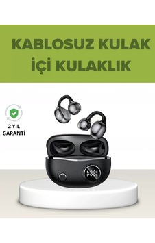 Home Açık Kulak Tasarımlı Bluetooth 5.4 Kablosuz Kulaklık Uzun Pil Ömrü Diğer Home Açık Kulak Tasarımlı Bluetooth 5.4 Kablosuz Kulaklık Uzun Pil Ömrü Diğer