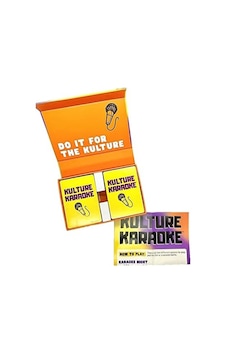 Kulture Karaoke Karoke: Karoke, 2+ Oyuncu İçin Size Şarkı Fikirleri Ve Eğlenceli Kategoriler Vermek İçin Bu Kartlarla Oyununuza Veya Gecenize Yardımcı Olun, 14 Yaş Üstü