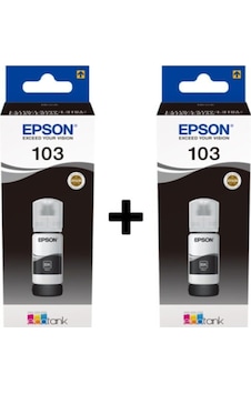 Epson 103 Siyah Mürekkep Kartuş İkili Paket Kutulu Ürün L3160 Epson 103 Siyah Mürekkep Kartuş İkili Paket Kutulu Ürün L3160