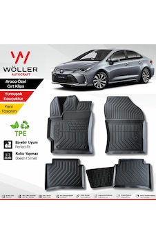 Toyota Corolla Paspas 2019 2025 Arası Uyumlu 3d Havuzlu Paspas Toyota Corolla Paspas 2019 2025 Arası Uyumlu 3d Havuzlu Paspas