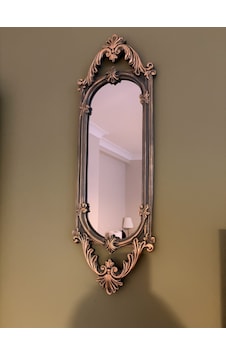 Kısa Oval Dekoratif Duvar Aynası Haki Yeşil & Eskitme Altın Yaldız 60x20 Cm Naturel Kısa Oval Dekoratif Duvar Aynası Haki Yeşil & Eskitme Altın Yaldız 60x20 Cm Naturel