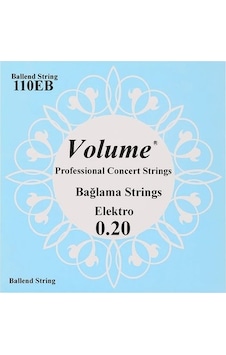 Volume 0.20 Elektro Bağlama Teli Volume 0.20 Elektro Bağlama Teli