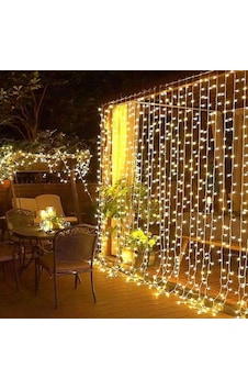 3x3m Perde Led - 8 Fonksiyonlu, Su Geçirmez İç Dış Mekan Teras Dekor Işıkları Diğer 3x3m Perde Led - 8 Fonksiyonlu, Su Geçirmez İç Dış Mekan Teras Dekor Işıkları Diğer