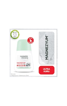 Garnier Mineral Magnezyum Ultra Kuru Roll-on Garnier Mineral Magnezyum Ultra Kuru Roll-on