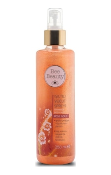 Bee Beauty Rose Gold Işıltılı Vücut Spreyi 250 ML Bee Beauty Rose Gold Işıltılı Vücut Spreyi 250 ML