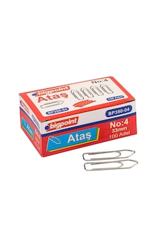 Bigpoint Nikel Ataş No:4 33mm X 10 Adet Bigpoint Nikel Ataş No:4 33mm X 10 Adet