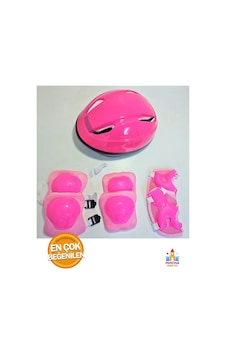 Çocuklar İçin F-sports Kask Ve Dirseklik Takımı - Mutlu Çocuklar İçin Güvenli Spor Ekipmanı Pembe Çocuklar İçin F-sports Kask Ve Dirseklik Takımı - Mutlu Çocuklar İçin Güvenli Spor Ekipmanı Pembe