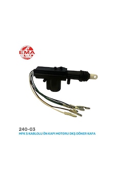 Ema Mfk-5k Merkezi Kilit Motoru 5 Kablo Ön Tofaş Üniversal Ema 240-03 Ema Mfk-5k Merkezi Kilit Motoru 5 Kablo Ön Tofaş Üniversal Ema 240-03