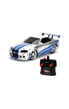 1:16 Fast & Furious Kumandalı Brian's Nissan Skyline Gt-r Turbo Araba