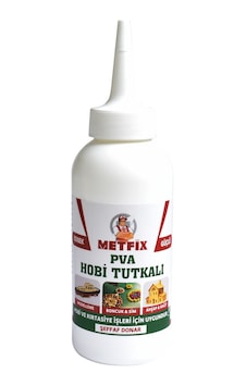 Metfix Pva Hobi Tutkalı 150 Gr Şeffaf Kuruyan Metfix Pva Hobi Tutkalı 150 Gr Şeffaf Kuruyan