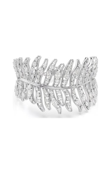 5749378 Swarovski Bilezik Vienna Bracelet Mixed Cuts Feather White Rhodium Plated Metalik 5749378 Swarovski Bilezik Vienna Bracelet Mixed Cuts Feather White Rhodium Plated Metalik