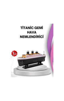 Ultra Sessiz Titanik Gemi Led Işıklı Aroma Difüzörü Oda Nemlendirici Renk Ultra Sessiz Titanik Gemi Led Işıklı Aroma Difüzörü Oda Nemlendirici Renk