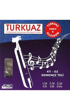 Turkuaz Kt-02 Kemençe Takım Tel - 025 - 030 - 042 Kemençe Teli Turkuaz Kt-02 Kemençe Takım Tel - 025 - 030 - 042 Kemençe Teli