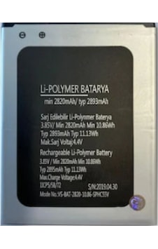 Vestel Uyumlu Venüs E4 Pil Batarya Vs-Bat-2820