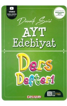 Yks Ayt Edebiyat Ders Defteri Dinamik Serisi