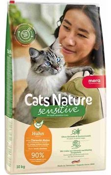 Mera Cats Nature Adult Sensitive Tavuklu Tahılsız Yetişkin Kedi Maması 10 Kg Mera Cats Nature Adult Sensitive Tavuklu Tahılsız Yetişkin Kedi Maması 10 Kg