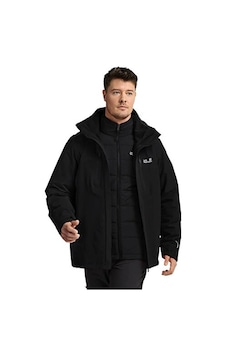 Jack Wolfskin Jasper Pro 3ın1 Jkt M Erkek Outdoor Montu 3'ü 1 Arada A66293-6000 Siyah Jack Wolfskin Jasper Pro 3ın1 Jkt M Erkek Outdoor Montu 3'ü 1 Arada A66293-6000 Siyah