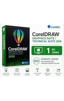 Corel Coreldraw Graphics Suite/technical Suite 2026 Windows - 1 Pc Süresiz Dijital Kod Corel Coreldraw Graphics Suite/technical Suite 2026 Windows - 1 Pc Süresiz Dijital Kod