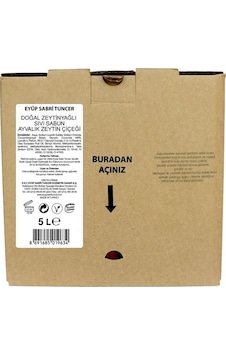 Eyüp Sabri Tuncer Ayvalık Zeytin Çiçeği Doğal Zeytinyağlı Sıvı Sabun 5 L Eyüp Sabri Tuncer Ayvalık Zeytin Çiçeği Doğal Zeytinyağlı Sıvı Sabun 5 L