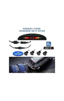 Set Park Sensörü Ledli Ses İkazlı Siyah 22Mm Forza Ps-03
