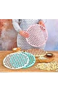 Büyük - 32cm Mantı Kalıbı Plastik Çok Renkli Büyük - 32cm Mantı Kalıbı Plastik Çok Renkli