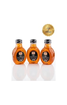 Erzincan Süzme Çiçek Balı 1000 Gr X 3 Adet - Pratik Matara