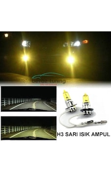 H3 Jdm Süper Sarı Işık Far Ampul 12V 100W H3 Jdm Süper Sarı Işık Far Ampul 12V 100W
