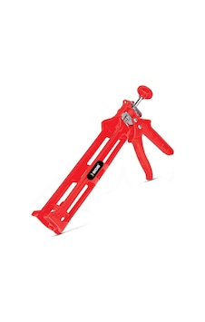 Sgs 1289 Kırmızı Silikon Tabancası Plastik Sgs 1289 Kırmızı Silikon Tabancası Plastik