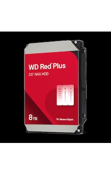 Wd Red Wd80efpx 3,5" 8tb, 256mb, 5640 Rpm, 7/24 Güvenlik-nas-server Hdd