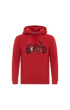 Routefield Routefıeld Horst Bordo Erkek Sweatshirt Çok Renkli